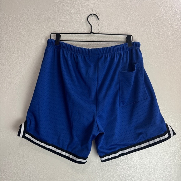 Basketball Shorts Mens Mesh Drawstring - Picture 3 of 6